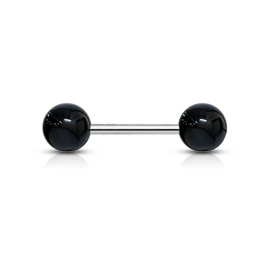 Barbell Acrylic Solid Colored Ball - Image 5