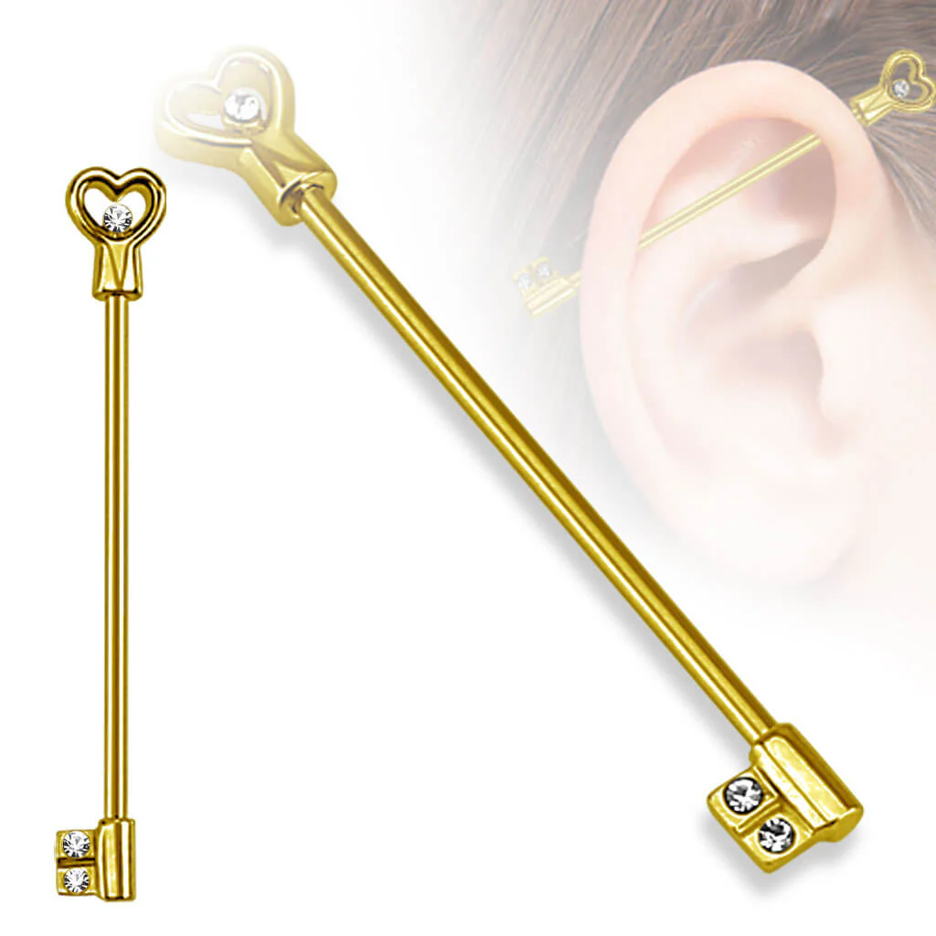Industrial Barbell Heart Key - Image 3
