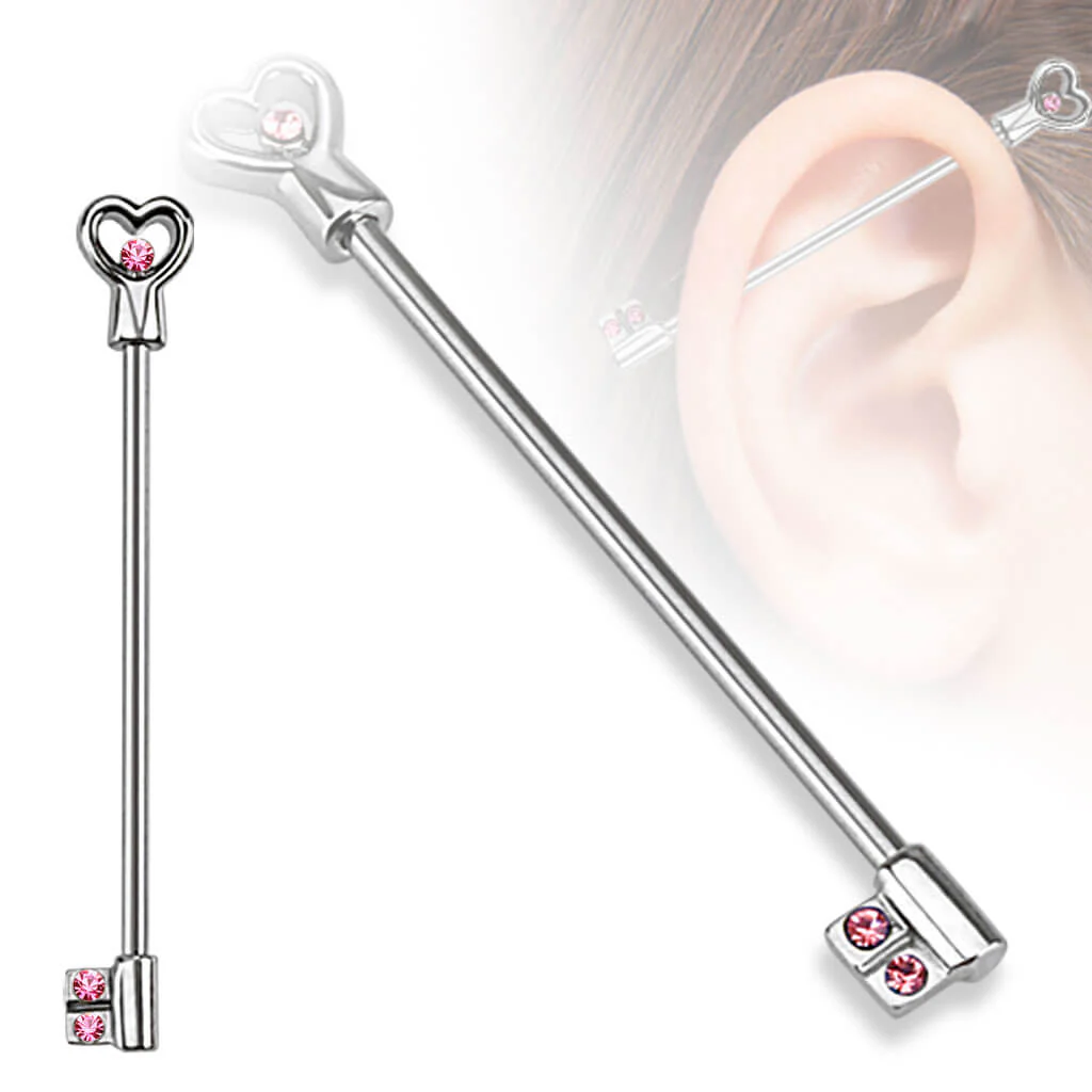 Industrial Barbell Heart Key - Image 4
