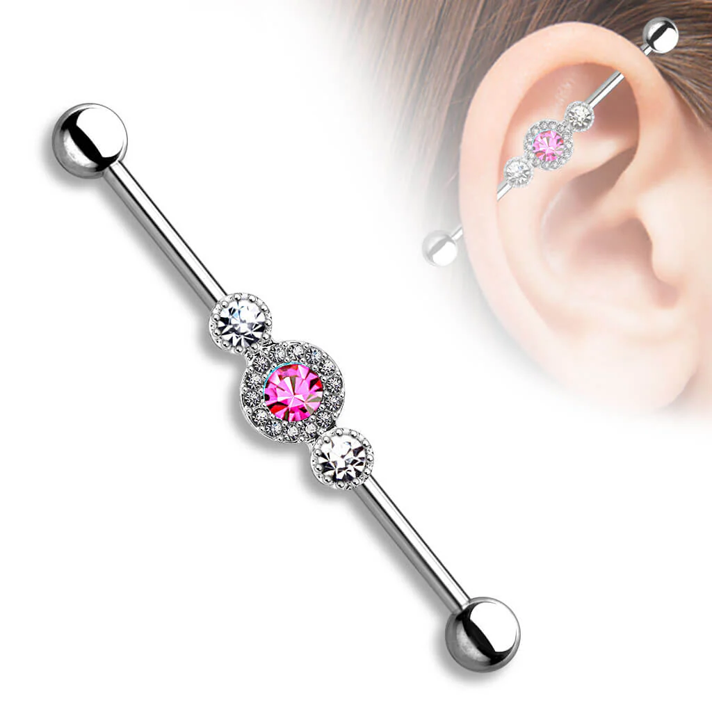 Industrial Barbell 3 Zirconias - Image 3