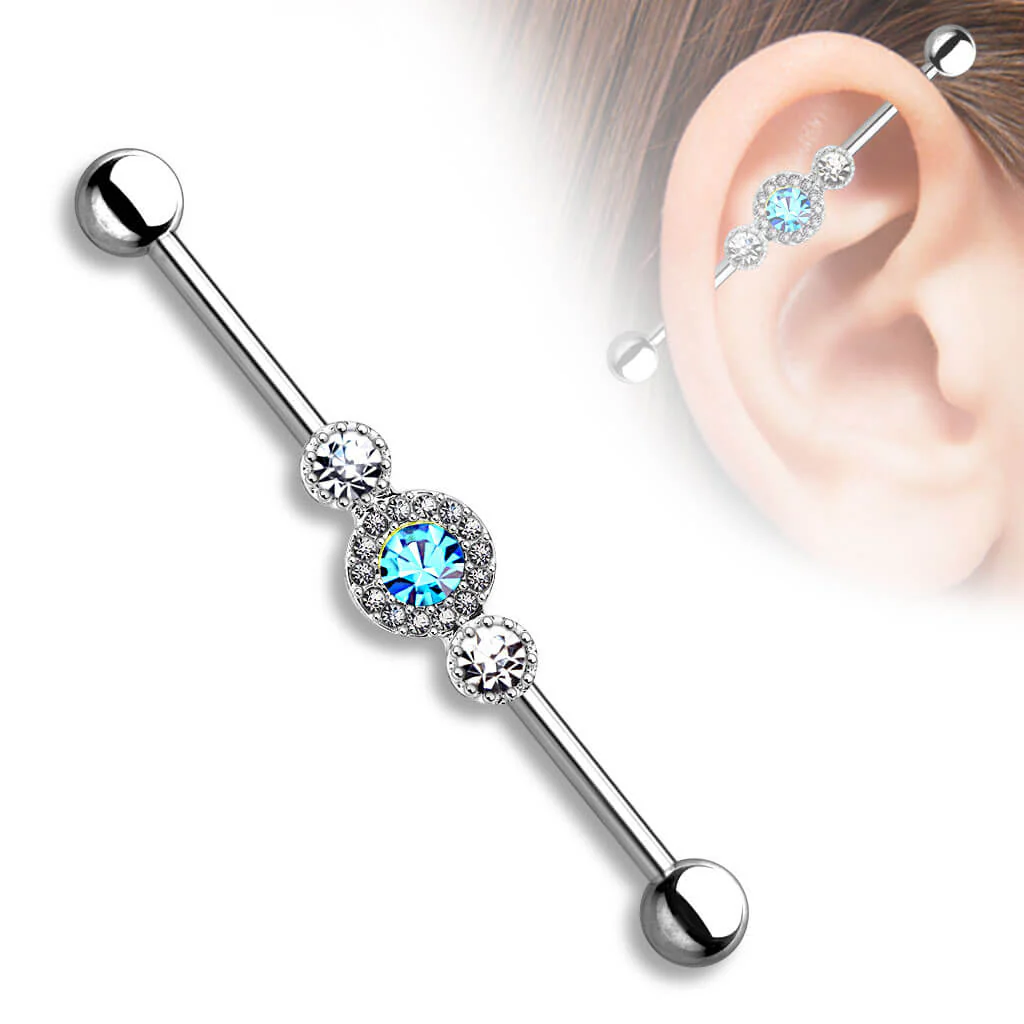 Industrial Barbell 3 Zirconias - Image 4