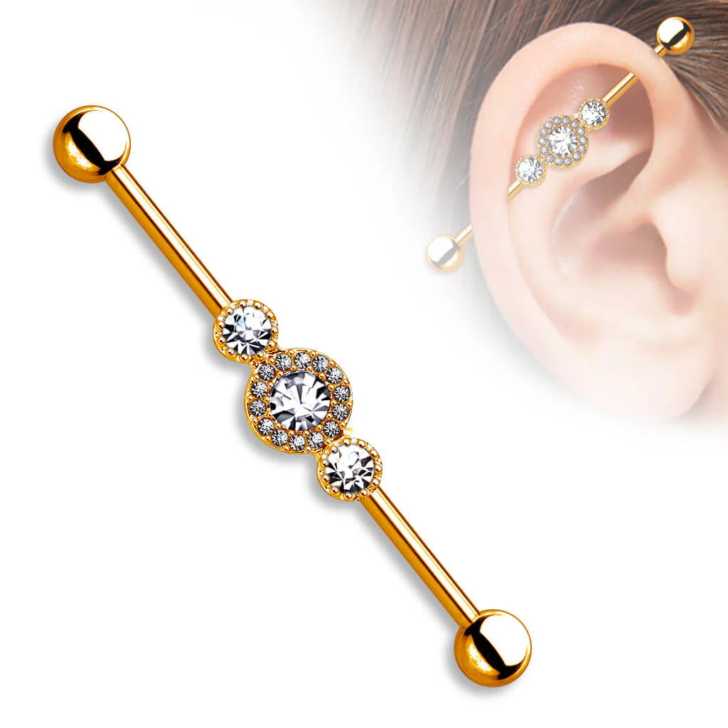 Industrial Barbell 3 Zirconias - Image 3