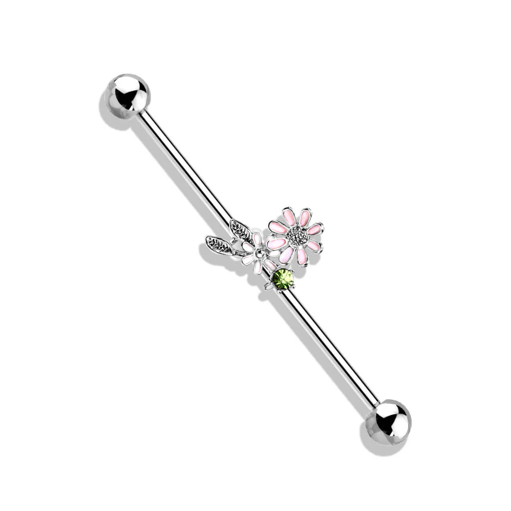 Industrial Barbell Flower Leaf - Image 2