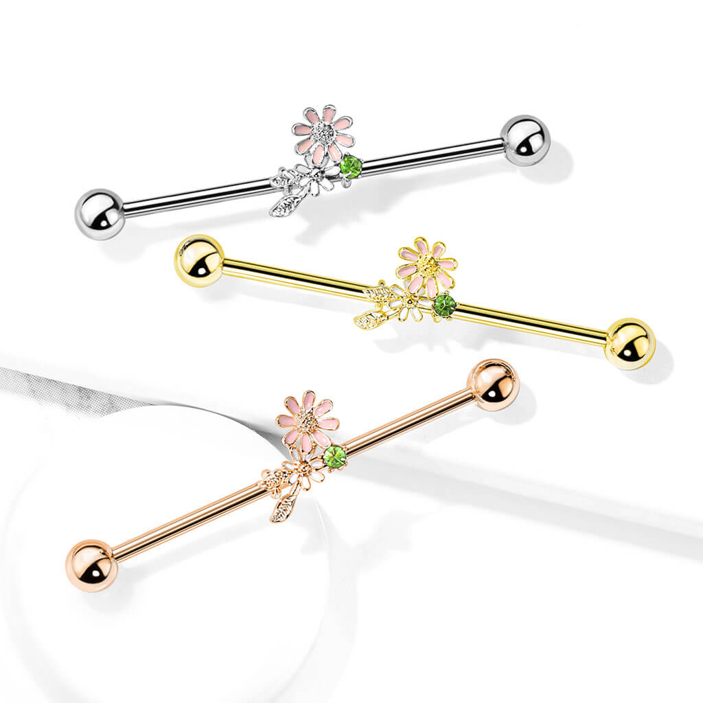Industrial Barbell Flower Leaf - Image 6