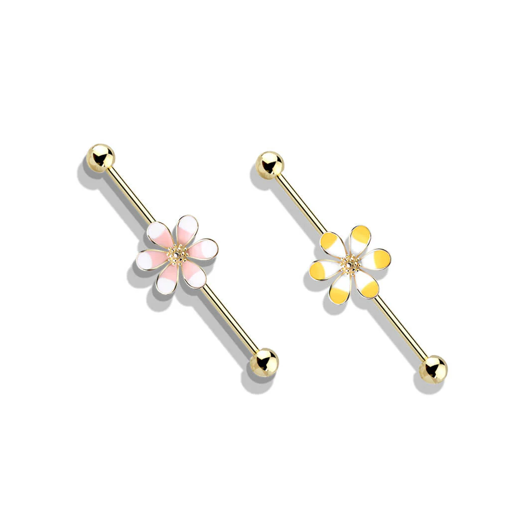 Industrial Barbell Flower Two Tone - Image 4