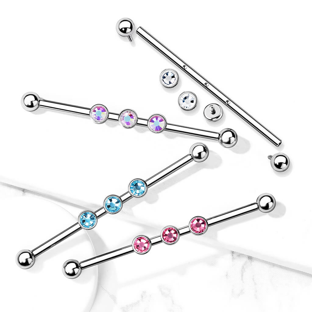 Industrial Barbell 3 Zirconia Internally Threaded - Image 7