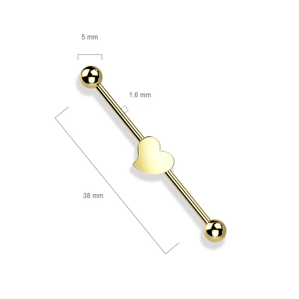 Industrial Barbell Heart - Image 3