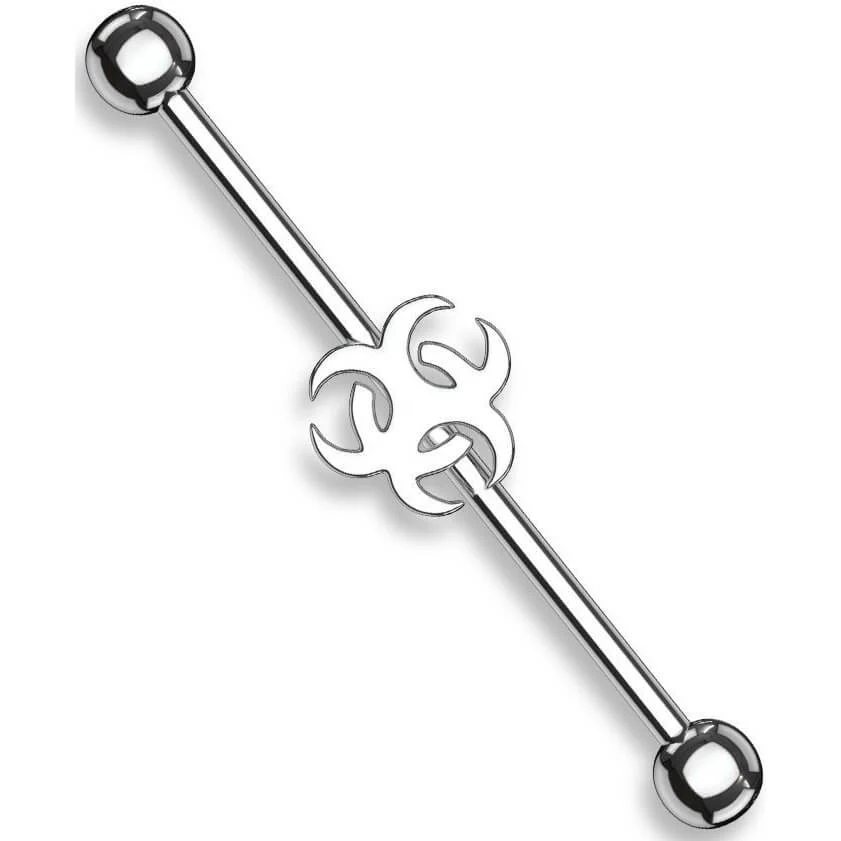 Industrial Barbell Biohazard