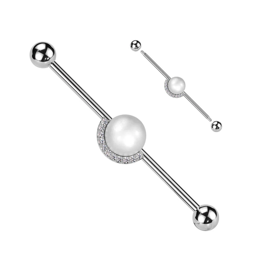 Industrial Barbell pearl ball zirconia - Image 4
