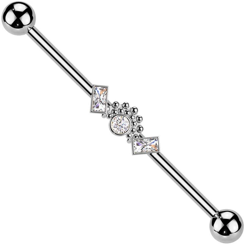 Industrial Barbell zirconias ball clusters