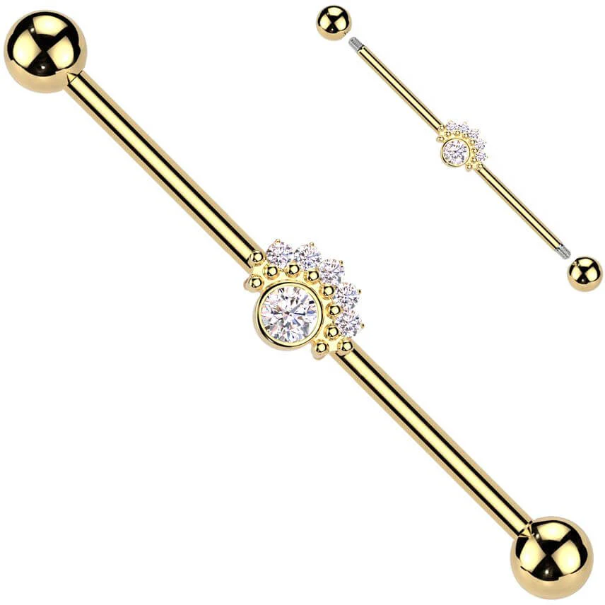 Industrial Barbell zirconias small balls - Image 3