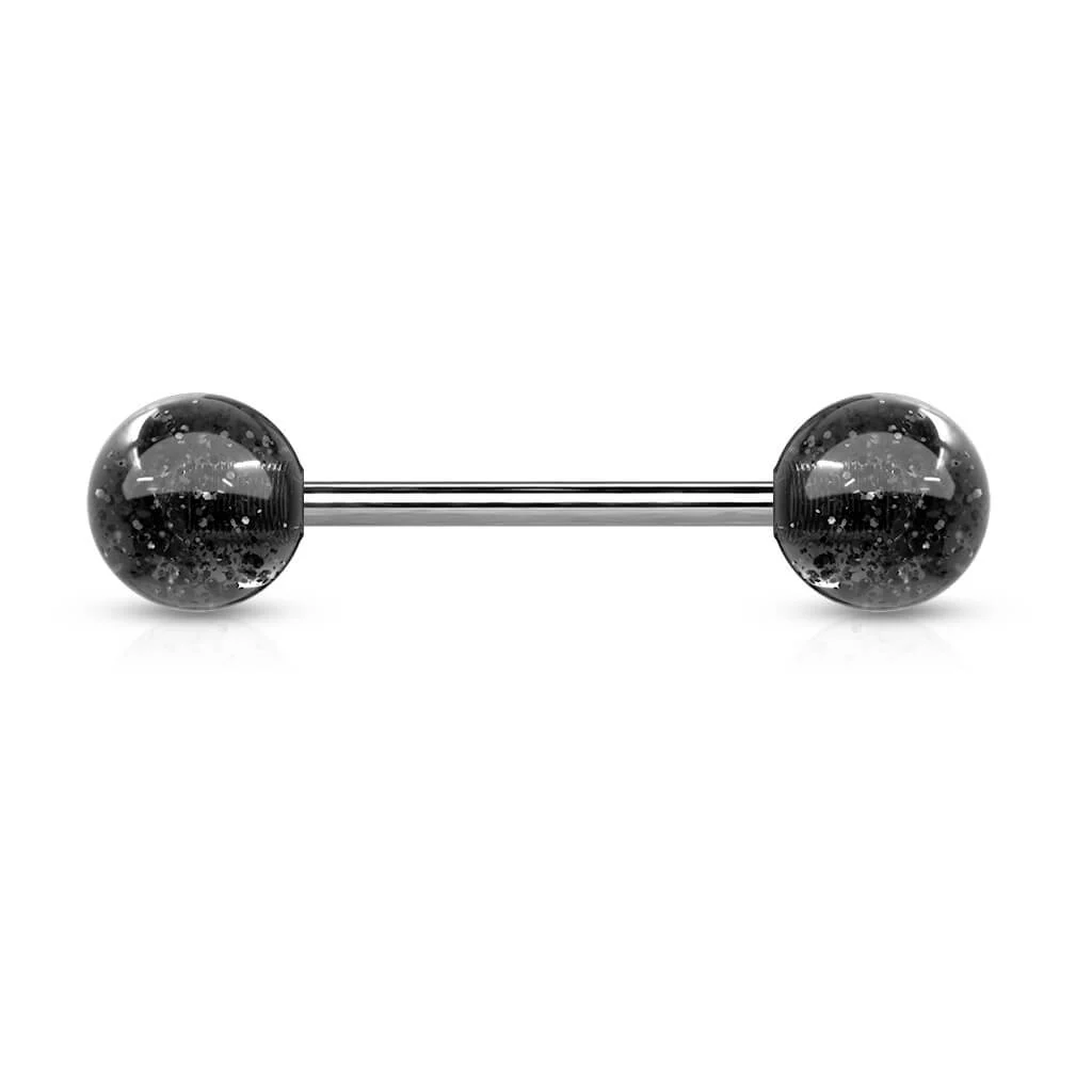 Barbell Acrylic Ultra Glitter Ball - Image 6