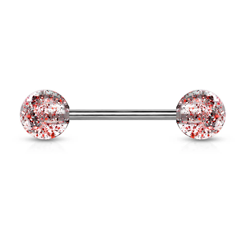 Barbell Acrylic Ultra Glitter Ball - Image 8