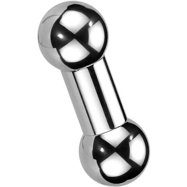 Barbell Silver Ball - Image 3