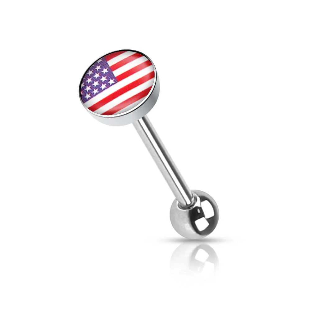 Tongue Barbell Logo - Image 15
