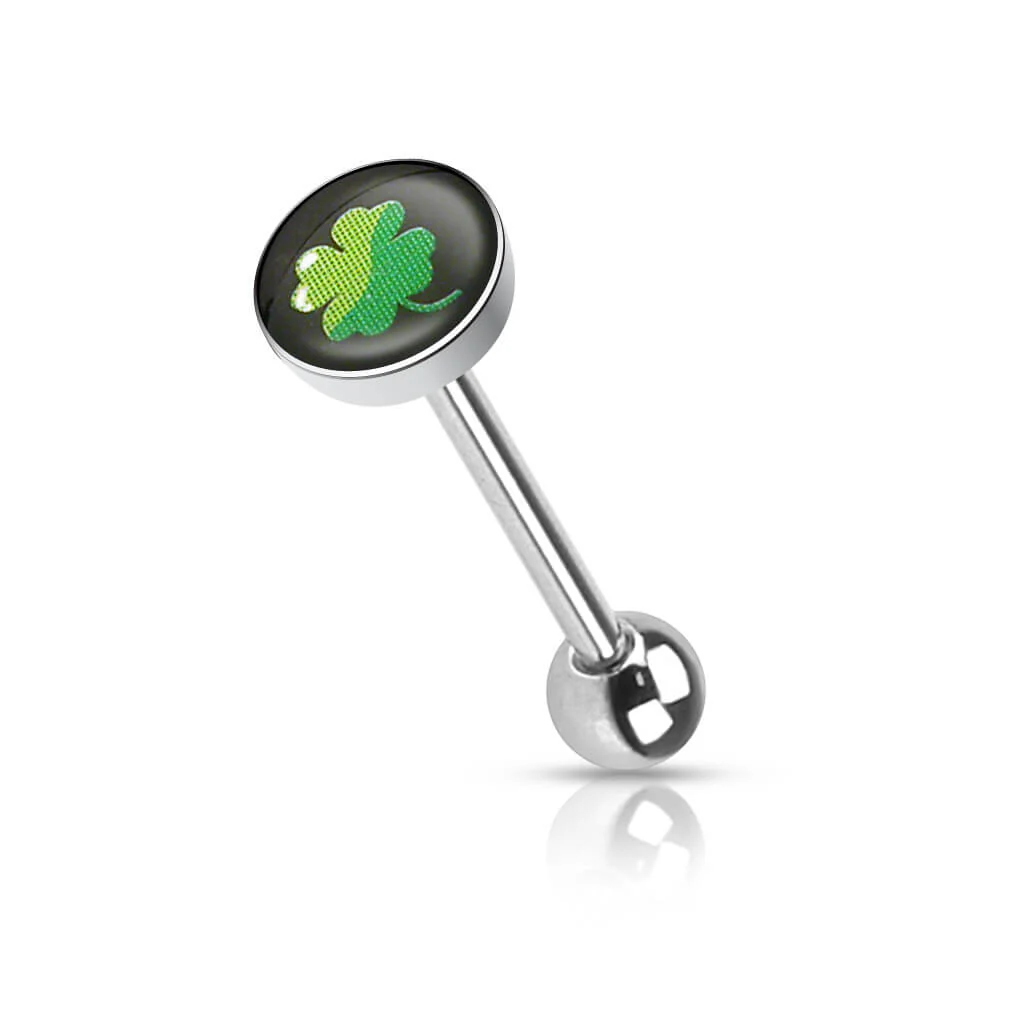 Tongue Barbell Logo - Image 6