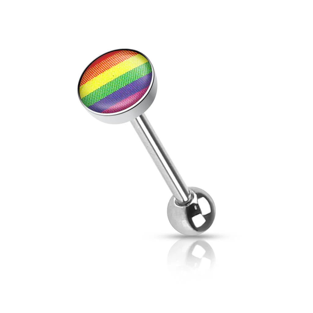 Tongue Barbell Logo - Image 8