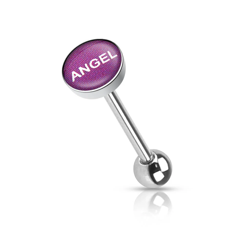 Tongue Barbell Logo - Image 2
