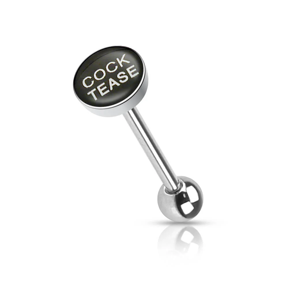 Tongue Barbell Logo - Image 3
