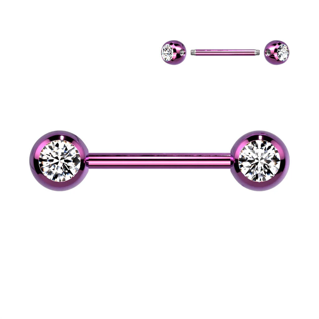 Nipple Piercing Ball Zirconia - Image 6