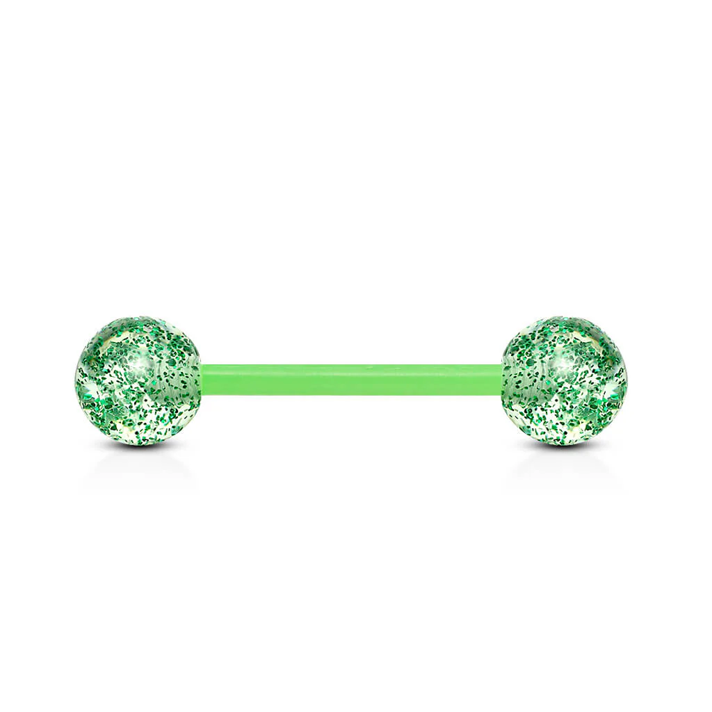 Barbell Acrylic Ultra Glitter Ball - Image 8