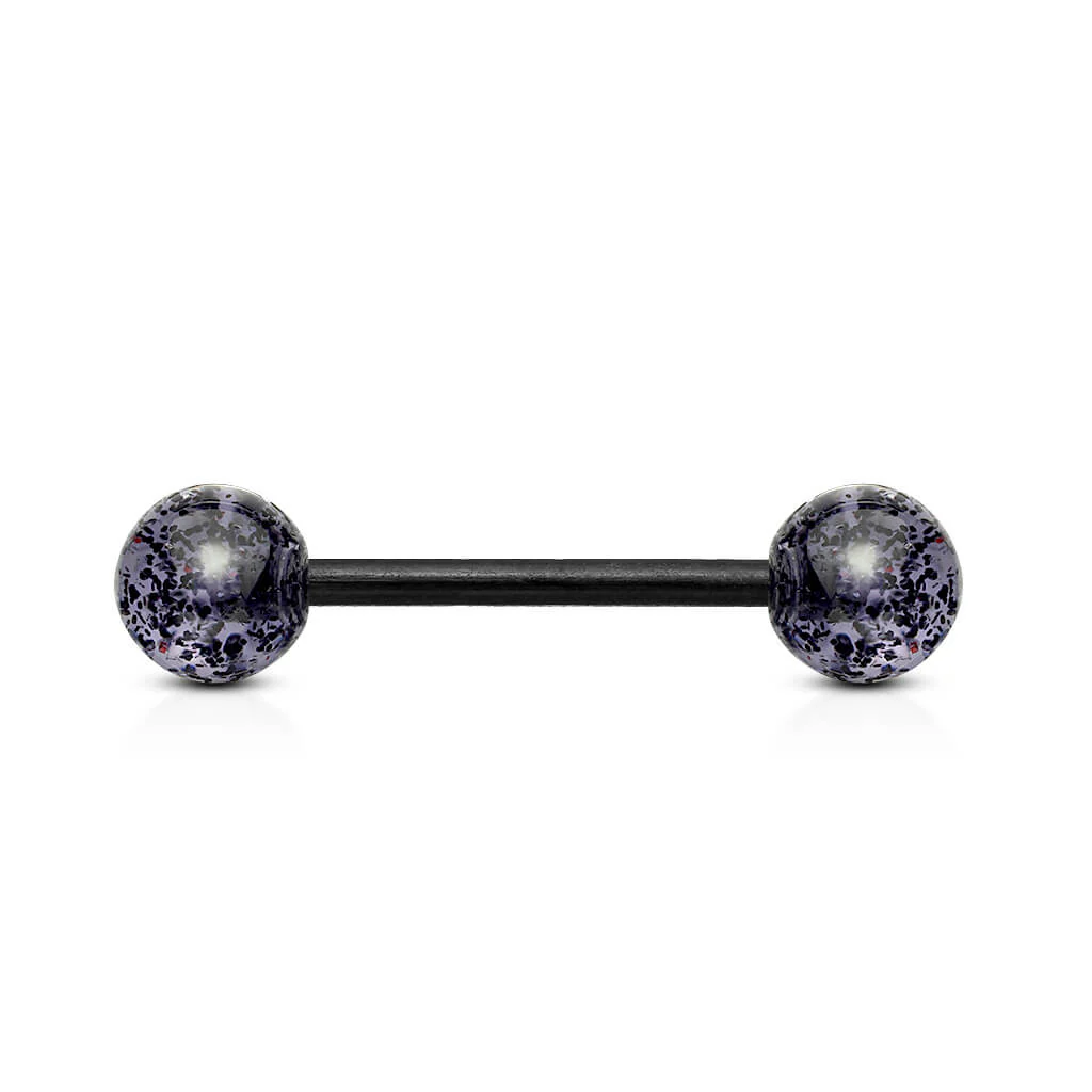 Barbell Acrylic Ultra Glitter Ball - Image 9