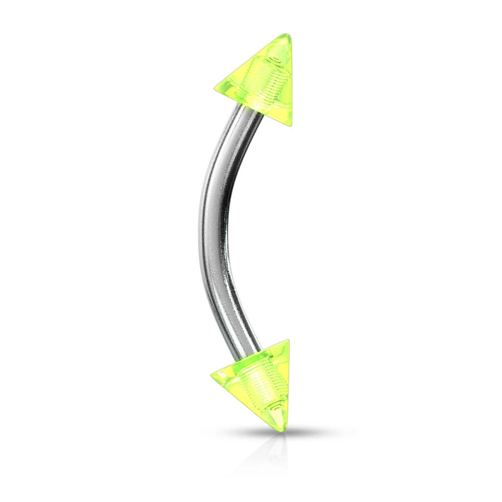 Eyebrow Piercing Acrylic Spikes - Image 5