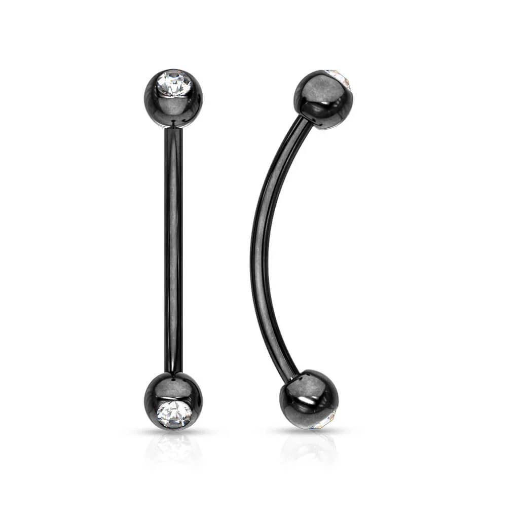 Curved Barbell Ball Zirconia - Image 8