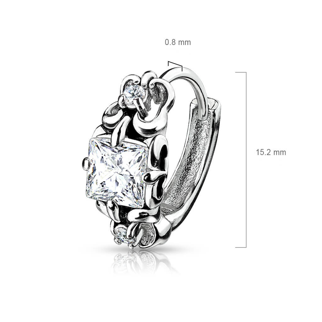 Silver Zirconia Clicker - Image 3