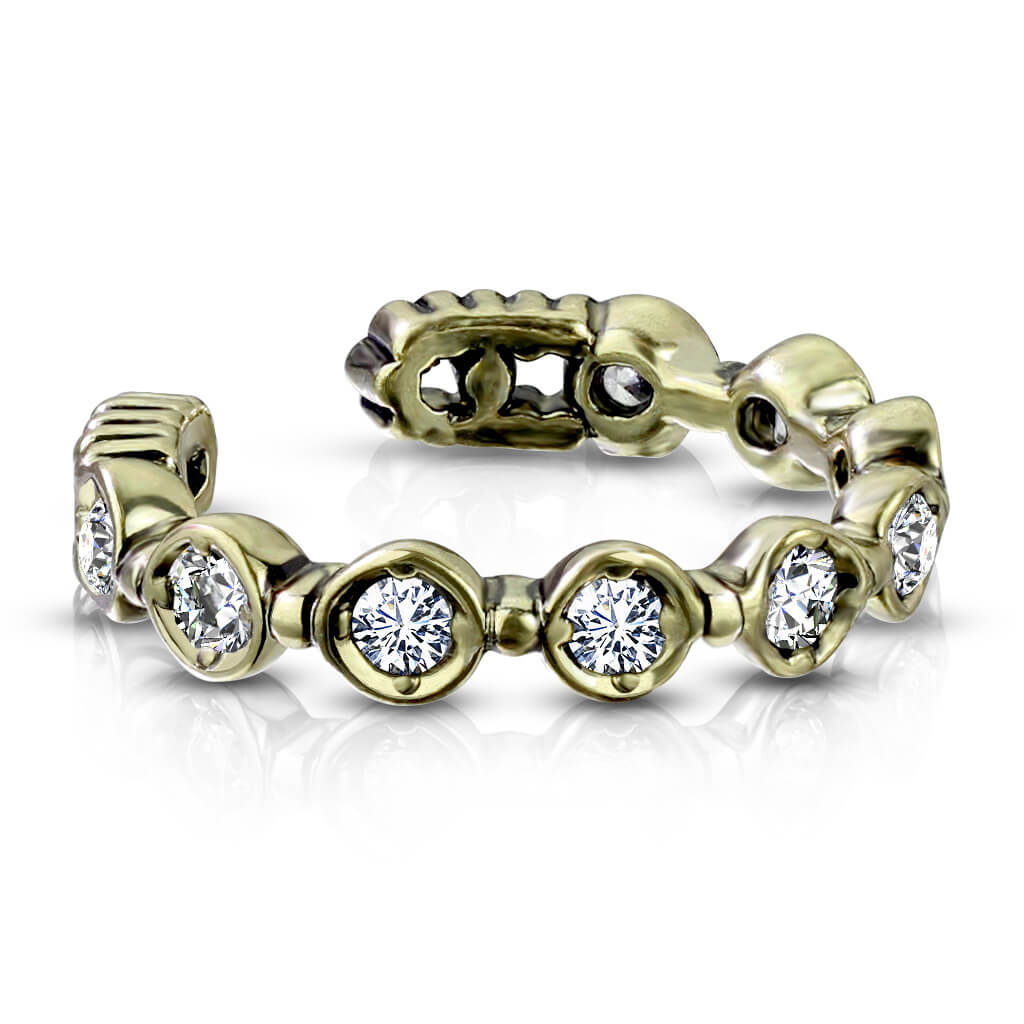Earcuff Ear Cuff 9 Zirconia Bendable - Image 2