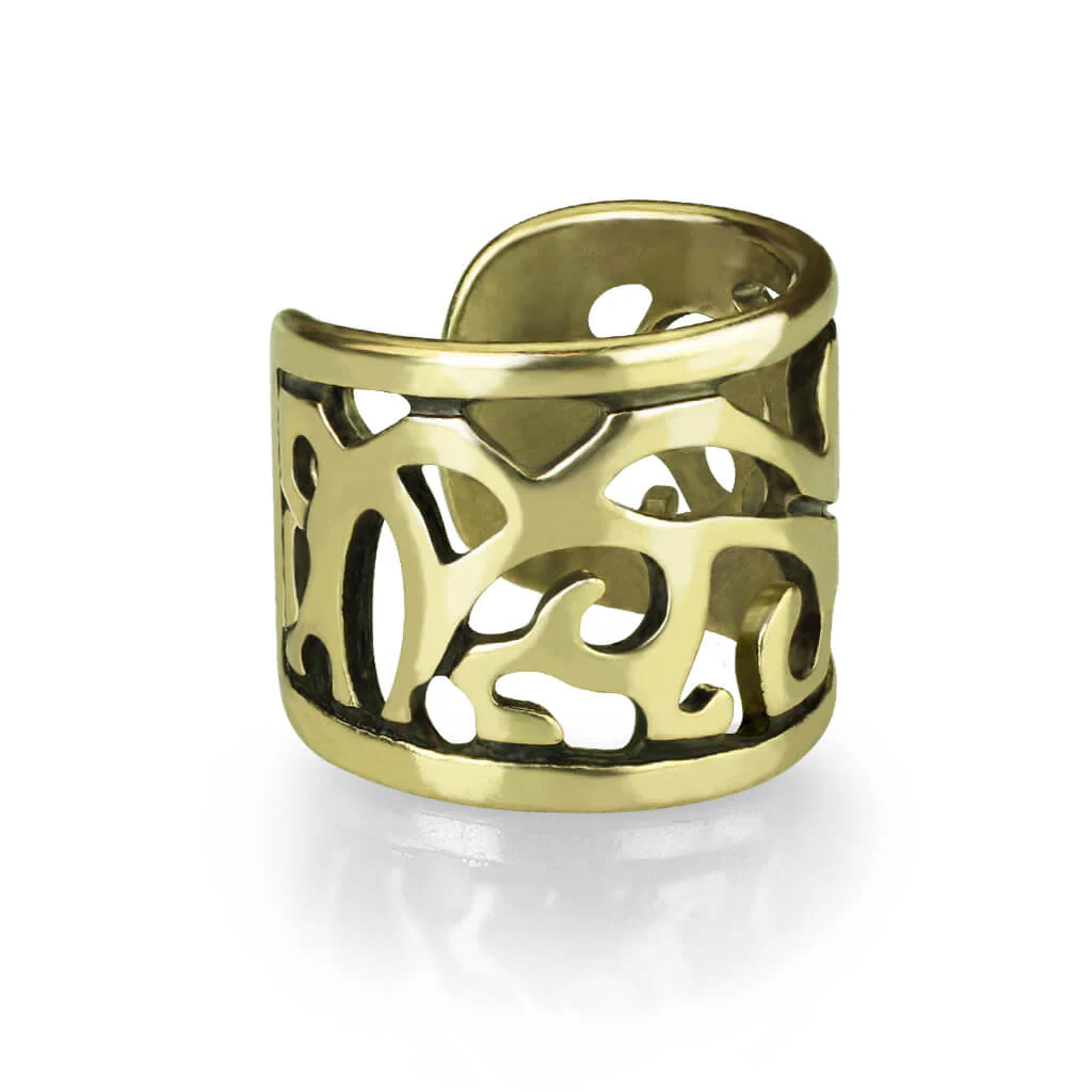 Earcuff Ear Cuff Filigree Bendable - Image 2