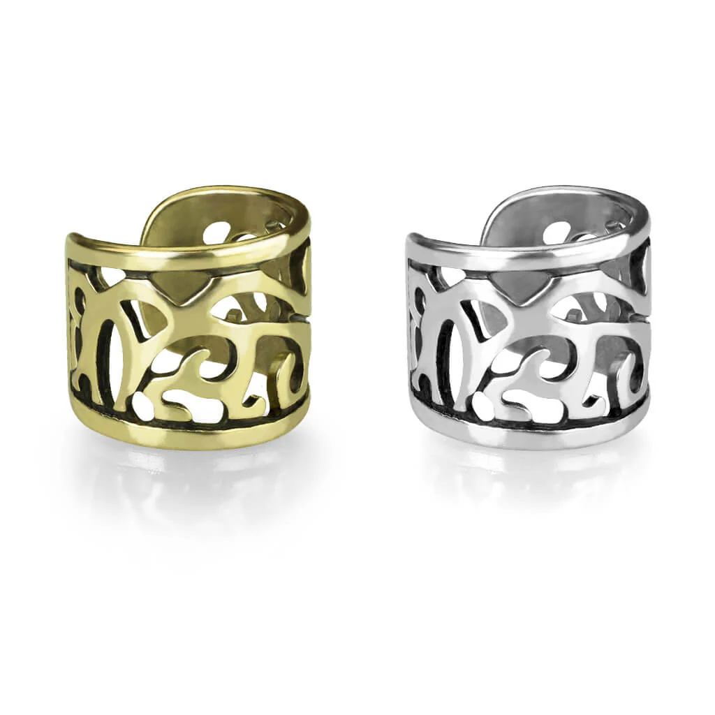 Earcuff Ear Cuff Filigree Bendable - Image 5