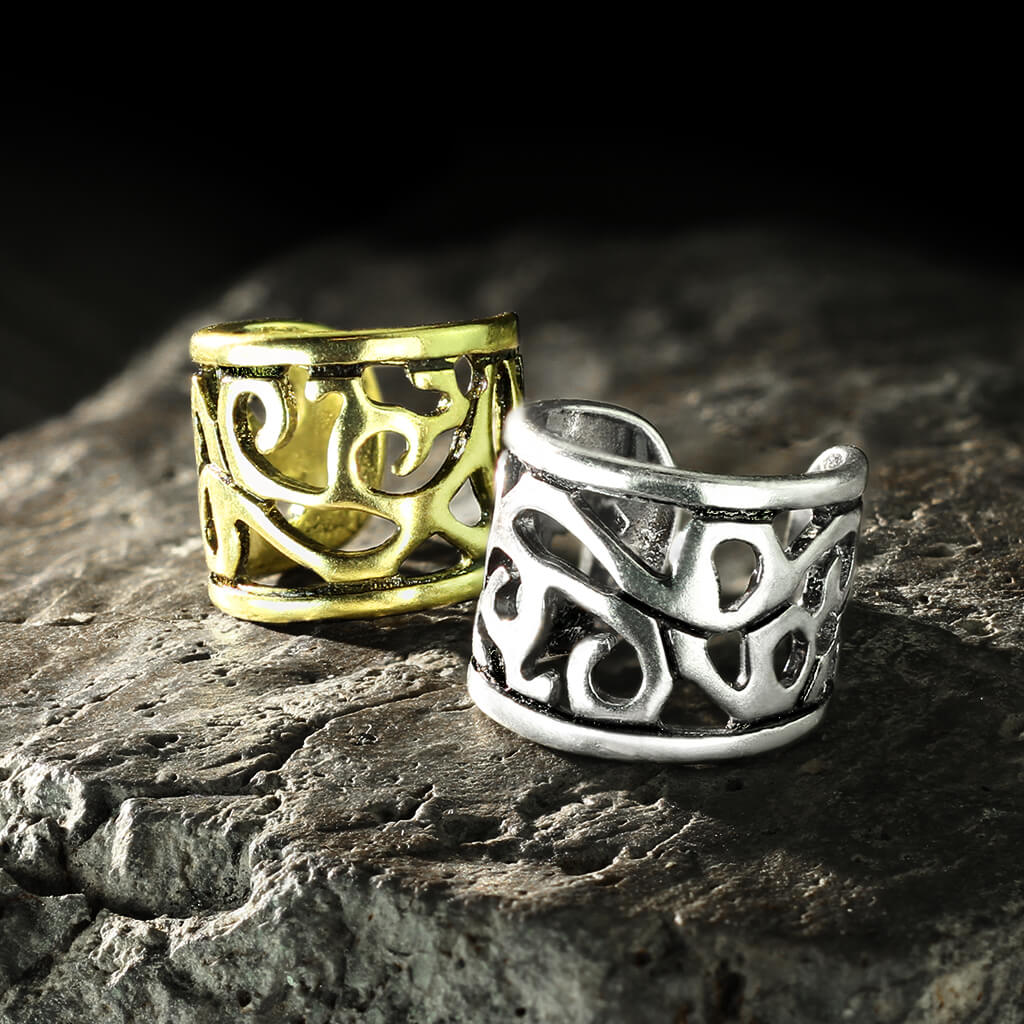 Earcuff Ear Cuff Filigree Bendable - Image 7