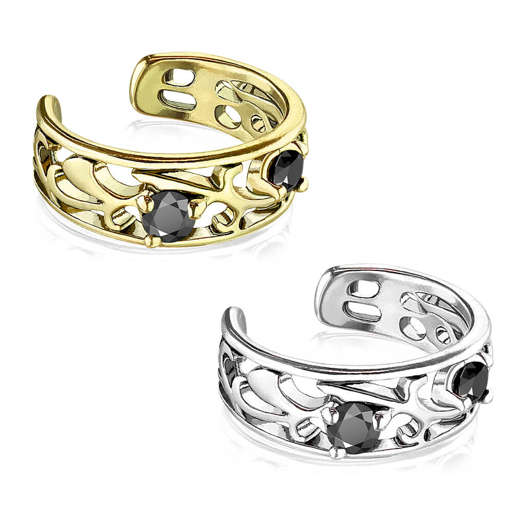 Earcuff Ear Cuff Zirconia Bendable - Image 5