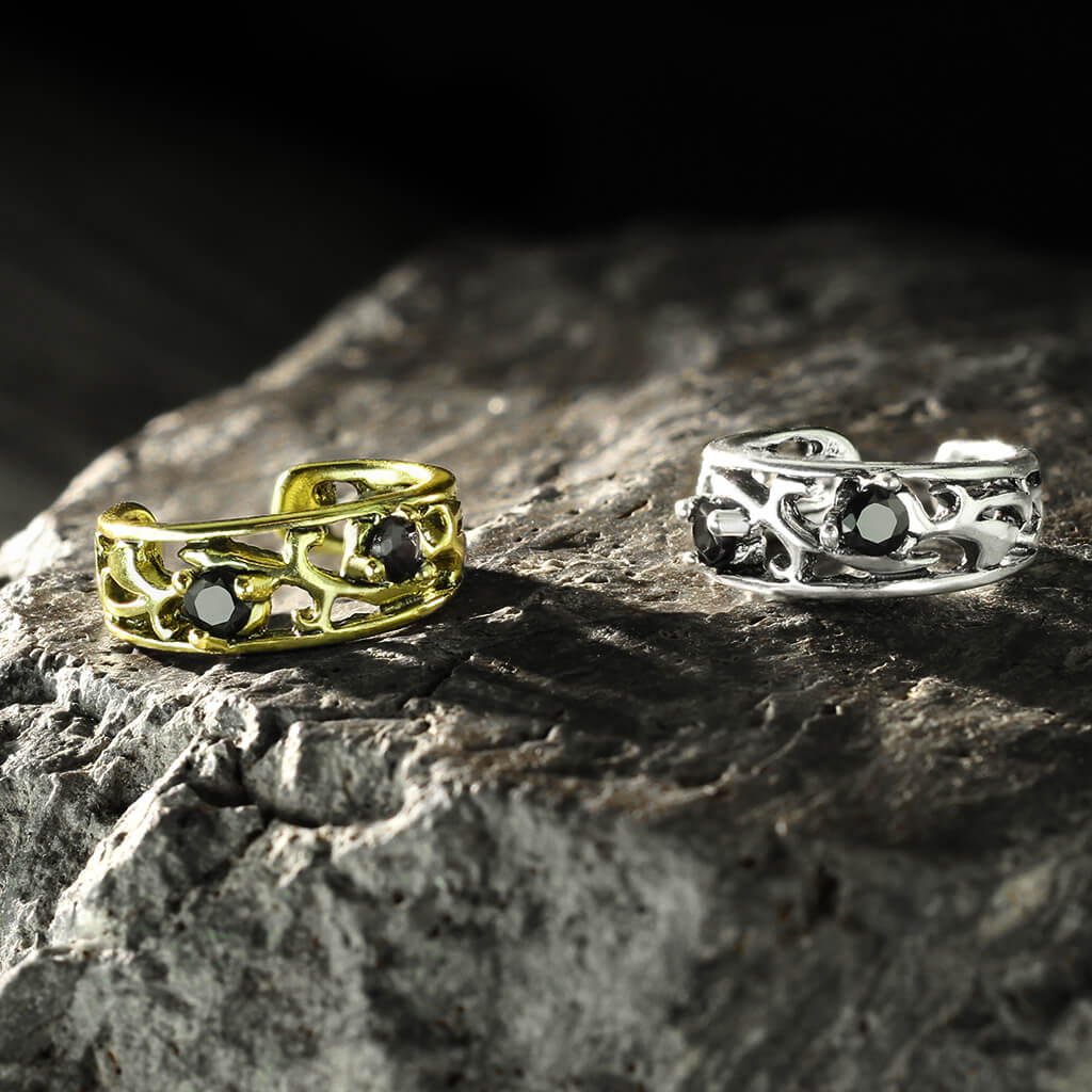 Earcuff Ear Cuff Zirconia Bendable - Image 7