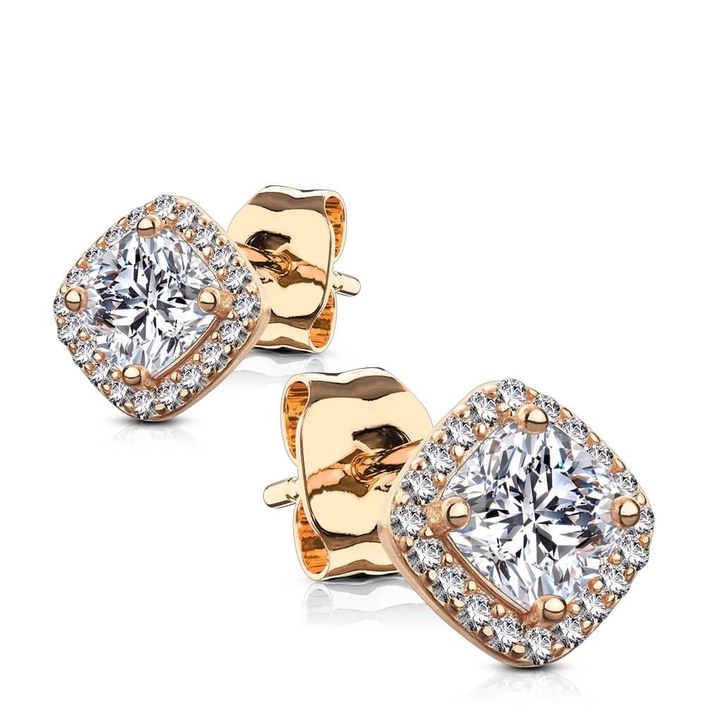 Silver 925 Square Zirconia - Image 5