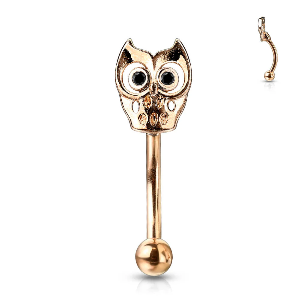 Eyebrow Piercing Owl - Image 4