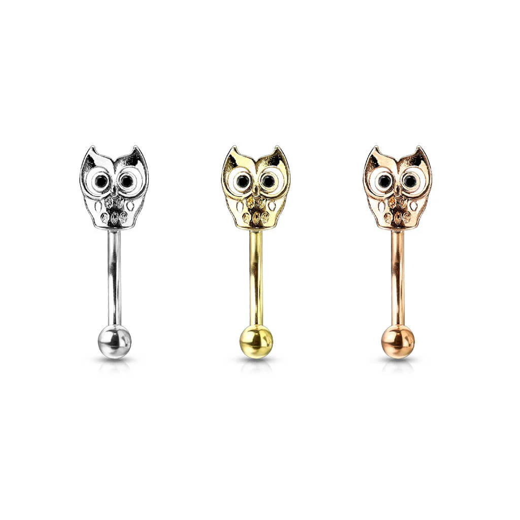Eyebrow Piercing Owl - Image 5