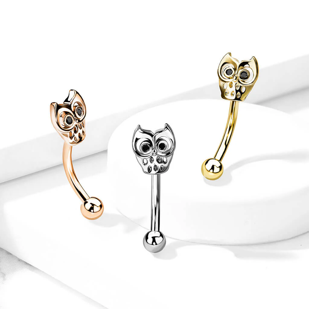 Eyebrow Piercing Owl - Image 7