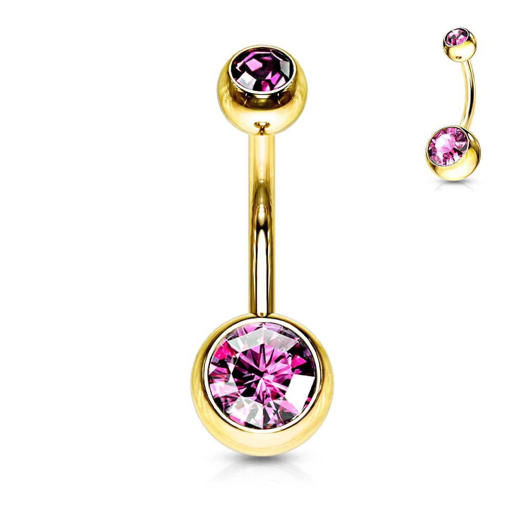 Belly Button Piercing Zirconia Ball - Image 11