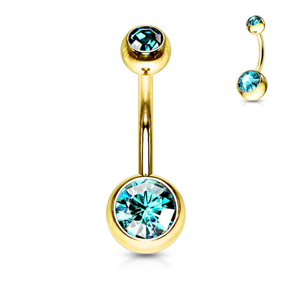 Belly Button Piercing Zirconia Ball - Image 12