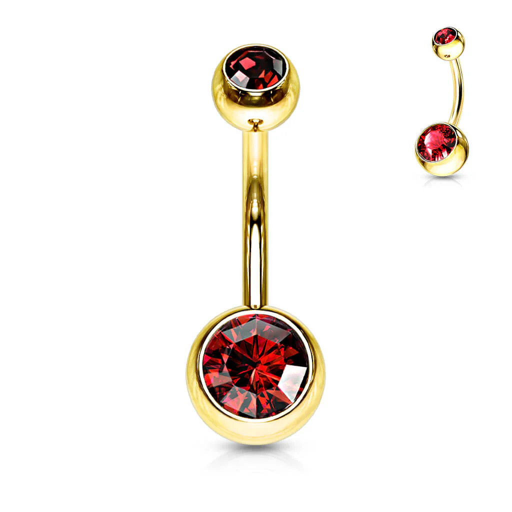 Belly Button Piercing Zirconia Ball - Image 13