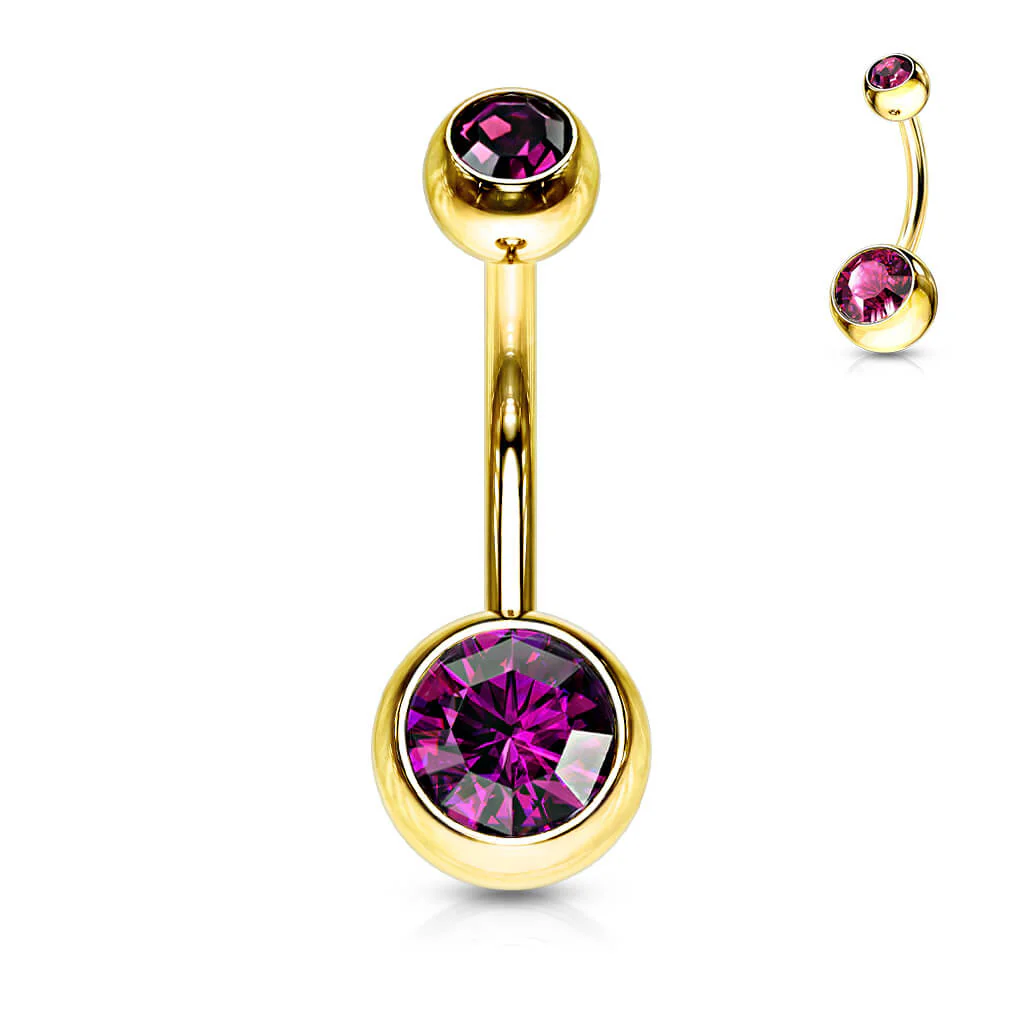 Belly Button Piercing Zirconia Ball - Image 5