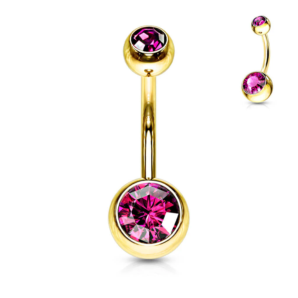 Belly Button Piercing Zirconia Ball - Image 8