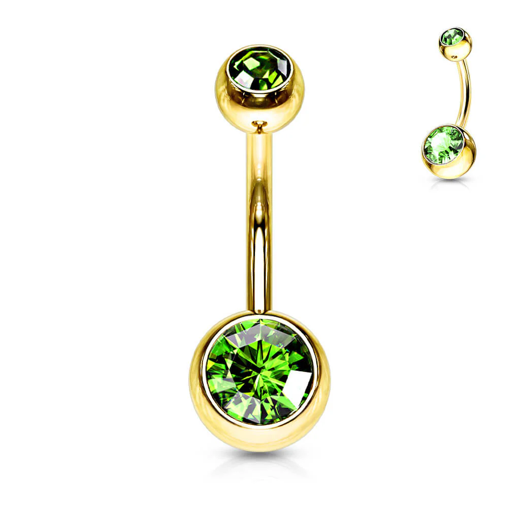 Belly Button Piercing Zirconia Ball - Image 9