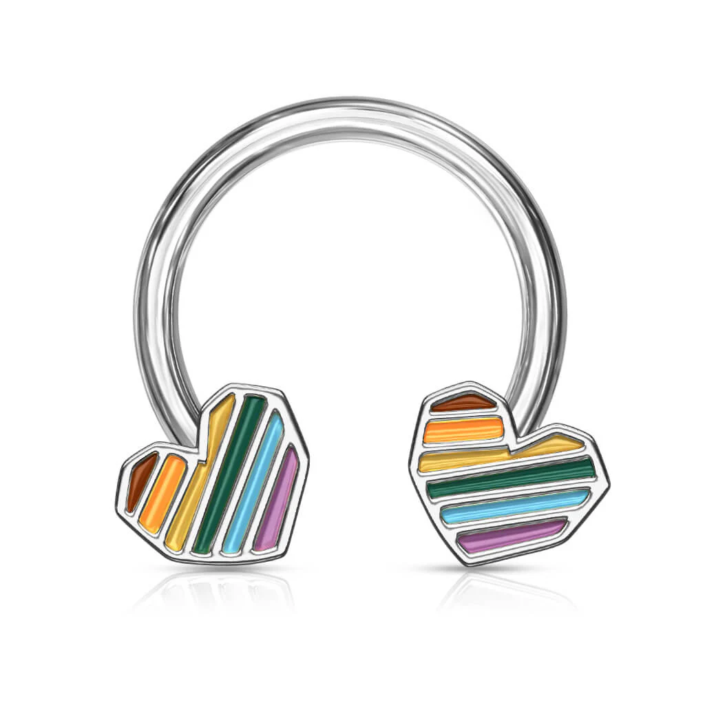 Horseshoe Heart Rainbow - Image 8