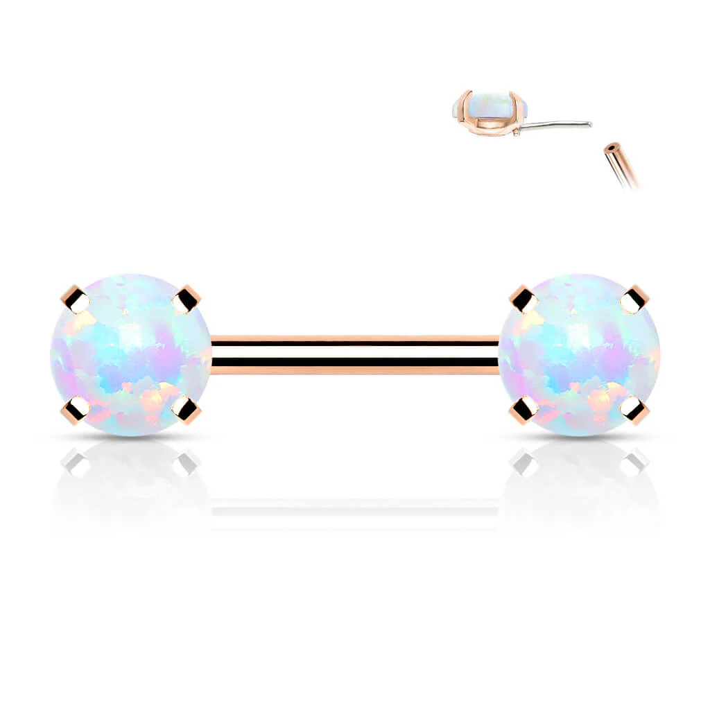 Nipple Piercing Opal Push-In - Image 4