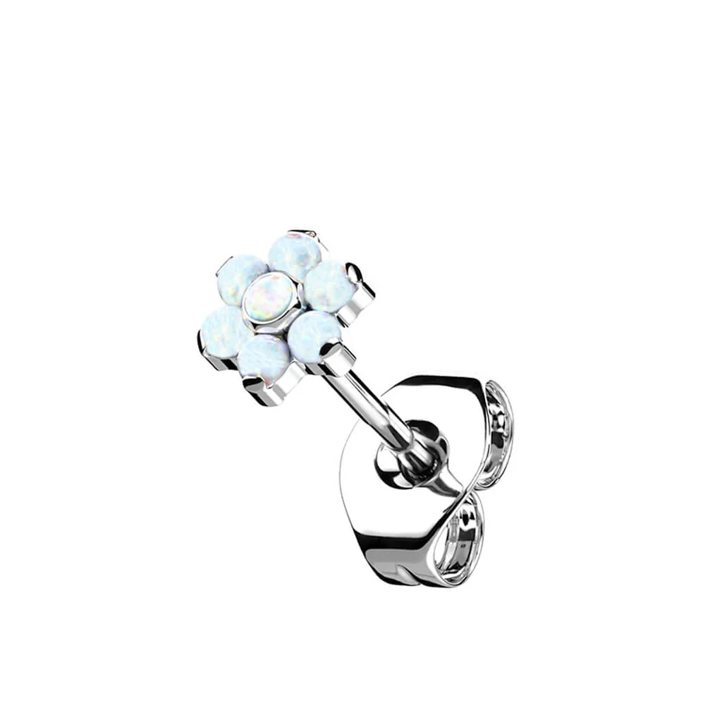 Titanium Flower Opal Silver - Image 4
