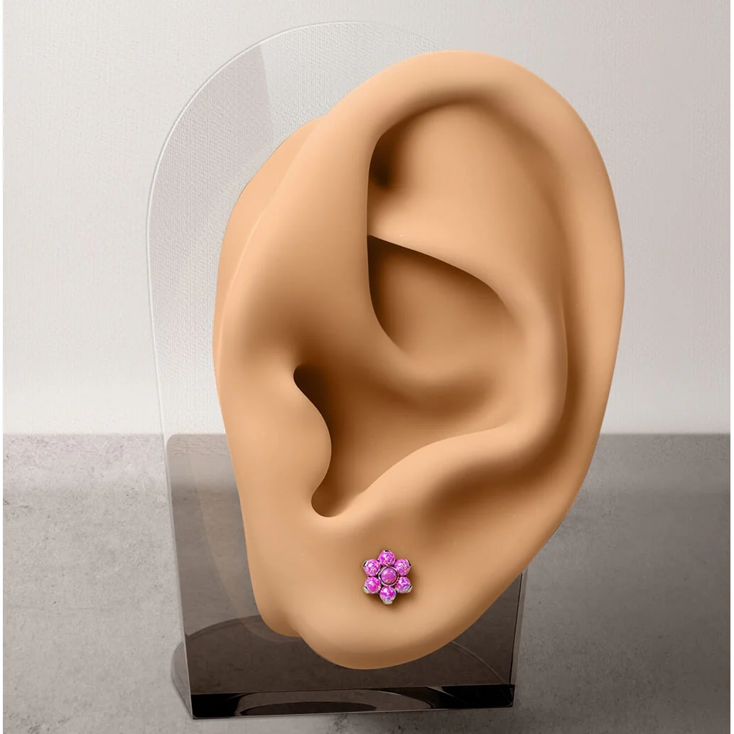 Titanium Flower Opal Silver - Image 5