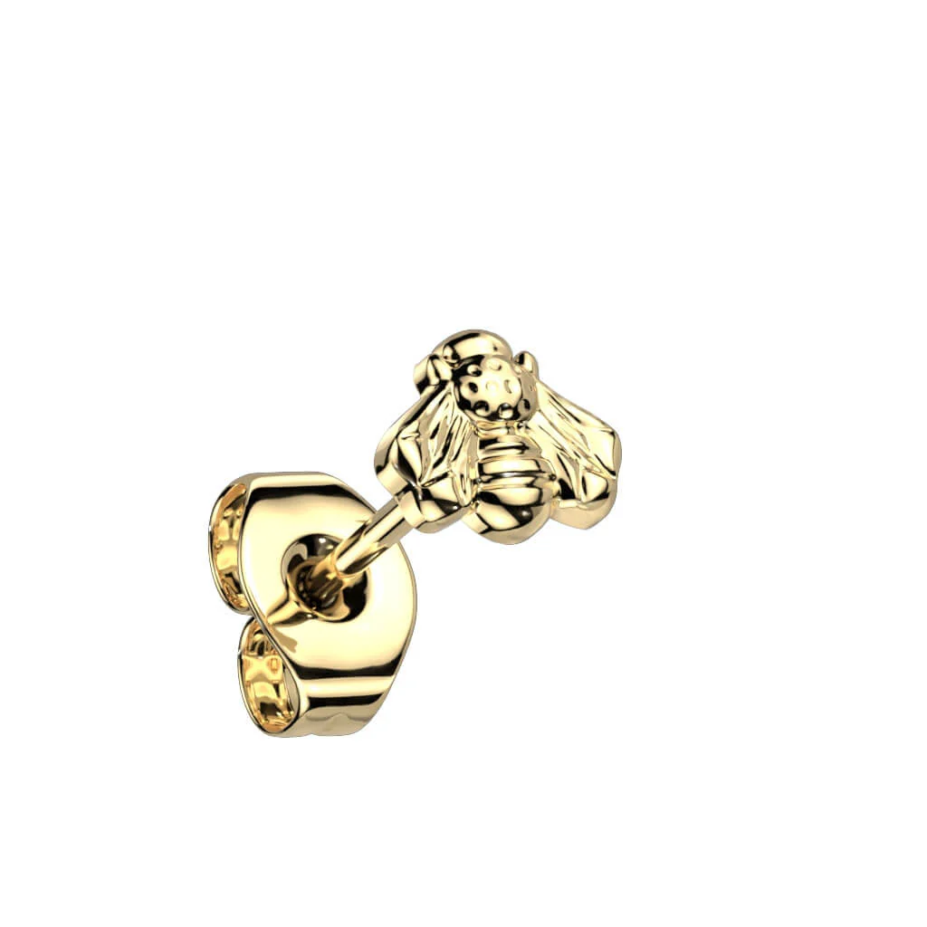 Titanium Bee Gold Silver - Image 2